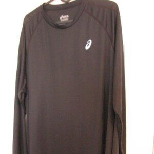 Men's Asics XL Long Sleeves T-shirt Black